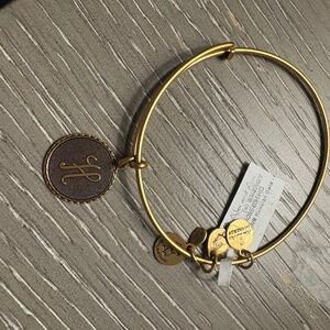 Alex and Ani H charm bracelet